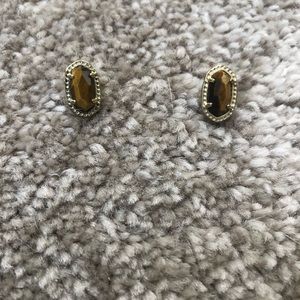 COPY - Kendra Scott Tigers Eye Post Earrings